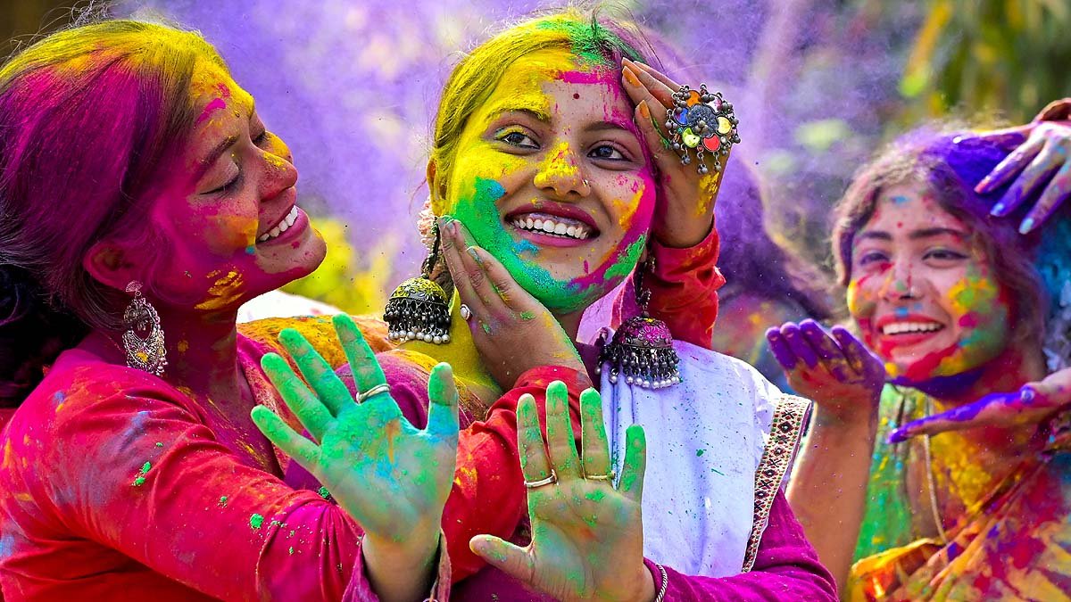 Holi festivities